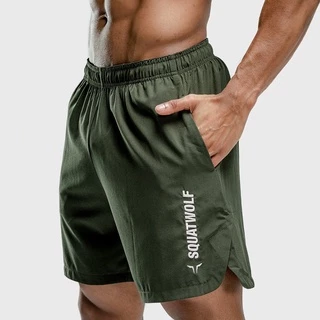 『GYMen』運動短褲  速乾 大尺碼 健身褲 夏季 跑步 純色 休閒 籃球 訓練短褲