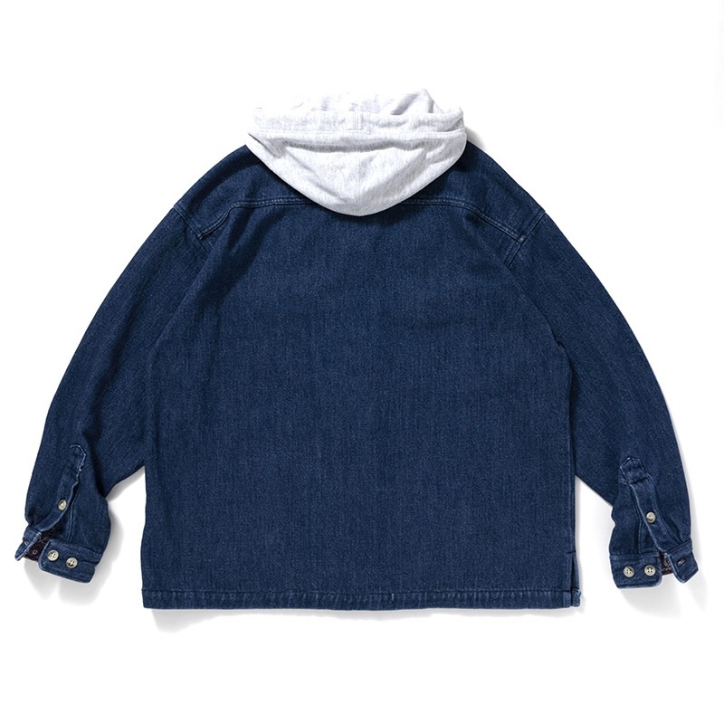 DESCENDANT 20SS SPICOLI HOODED LS SHIRT 連帽長袖襯衫外套
