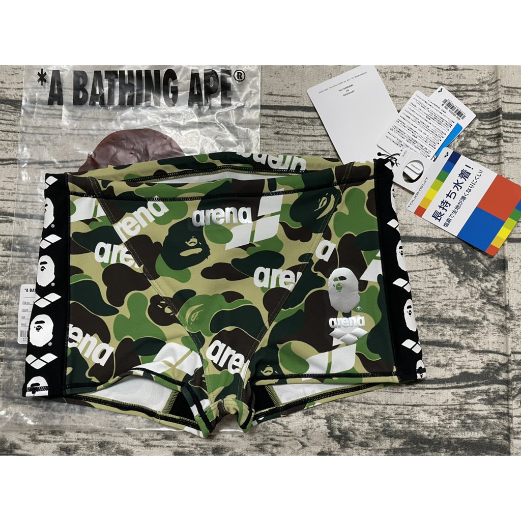 全新預購BAPE ARENA SHORT BOX SWIMWEAR 泳褲| 蝦皮購物