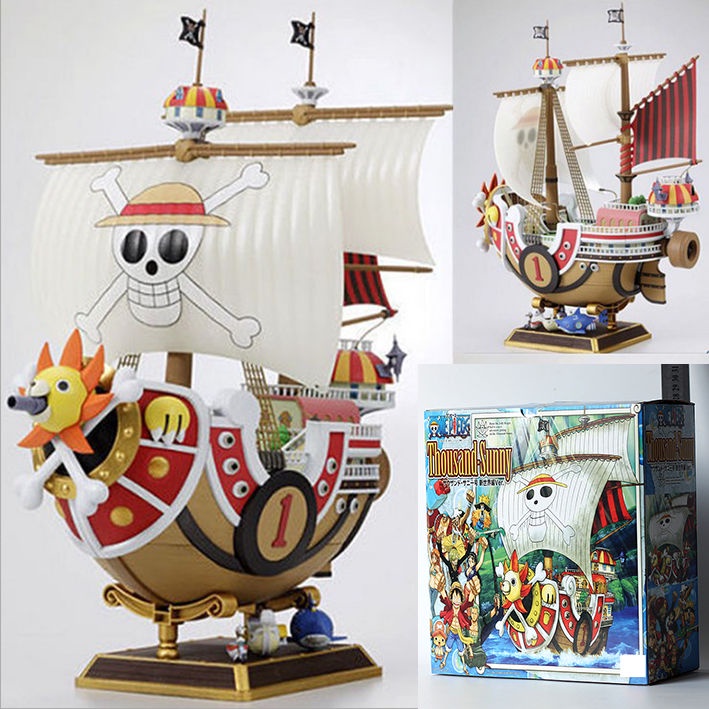 動漫二次元onepiece航海王海賊船萬里陽光號桑尼號海盜船拼裝模型 動漫手辦 生日禮物 公仔擺件2537474 | 蝦皮購物