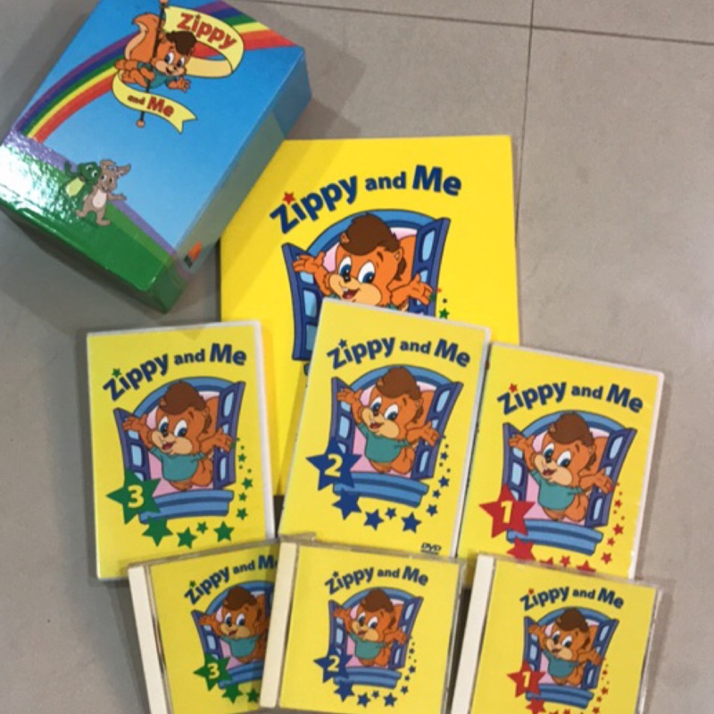 寰宇迪士尼ZIPPY系列-Zippy & me(3DVD+3CD-1book)