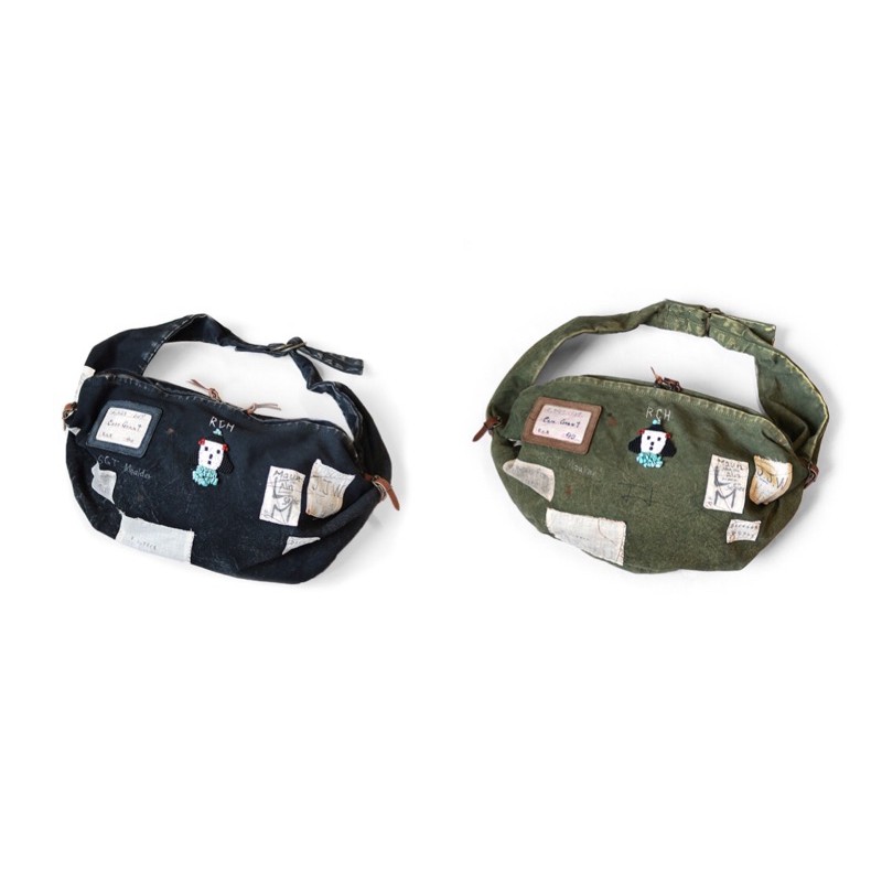 Jbro2hand) Kapital 側背包帆布スナフキンBAG（スーベニア
