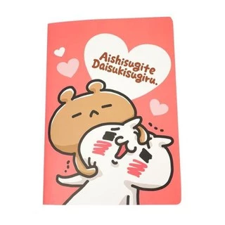 [現貨]日本igarashi yuri 貓與熊A5筆記本/愛しすぎて大好きすぎる/igarashi yuri筆記本
