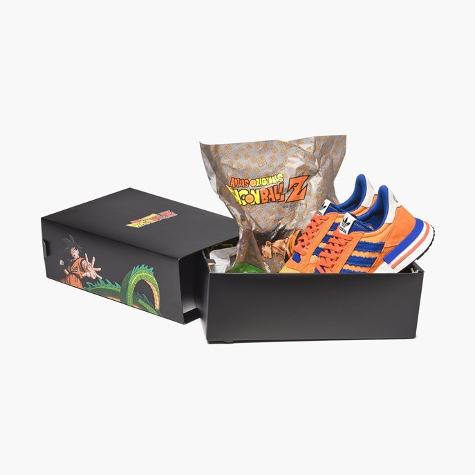 小八】adidas x Dragon Ball Z ZX 500 RM Son Goku 七龍珠孫悟空
