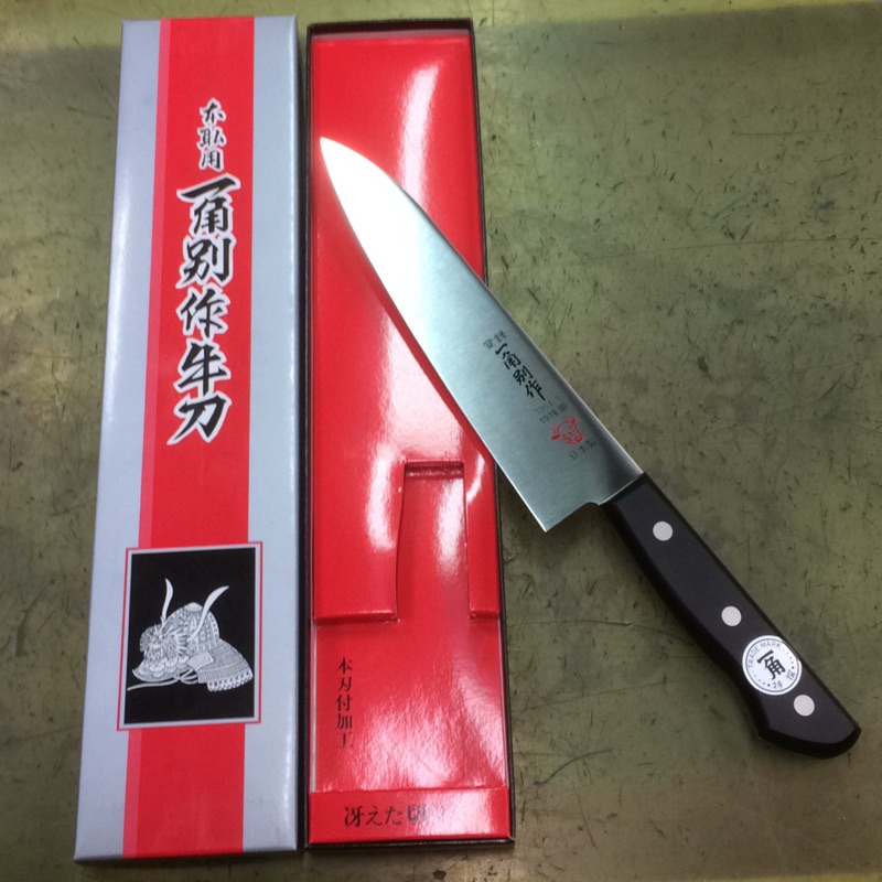 日本製🇯🇵 180mm 一角別作牛頭牛刀本職用| 蝦皮購物