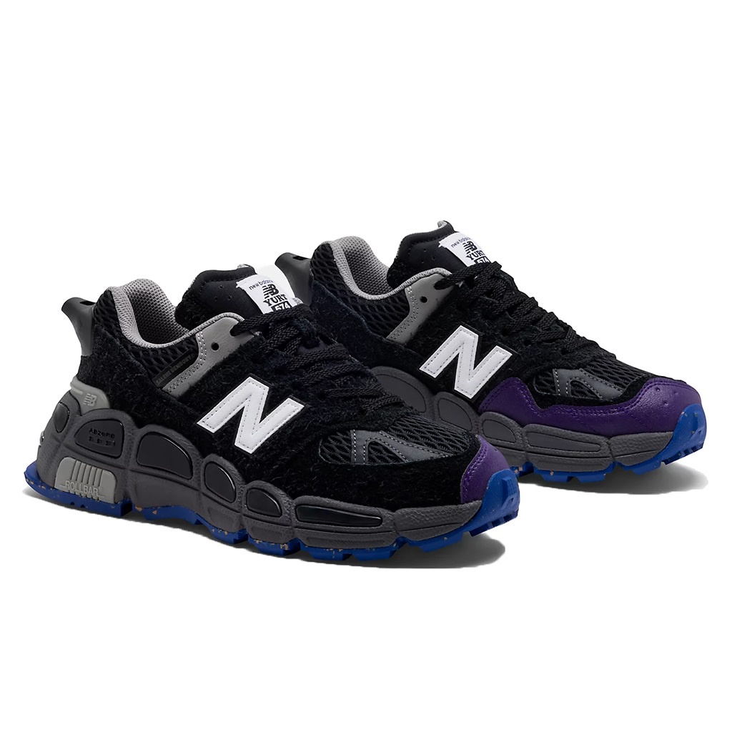 NEW BALANCE X SALEHE BEMBURY【MS574YSE】BLACK 黑白藍紫【A-KAY0