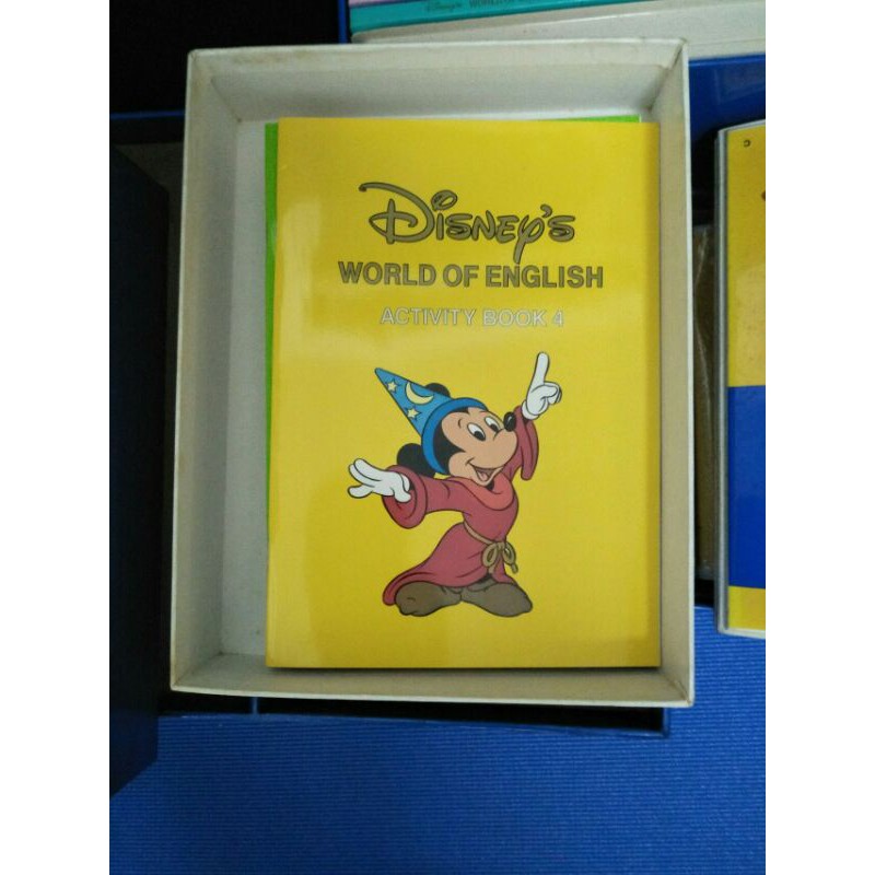 DISNEY'S WORLD OF ENGLISH Disney 廸士尼英文學習套組| 蝦皮購物
