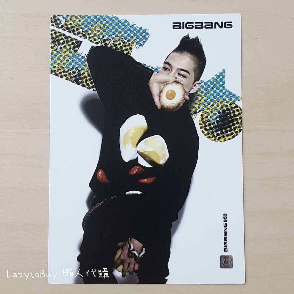 現貨】BIGBANG官方出品收藏小卡COLLECTION CARD GD 太陽TOP 大聲