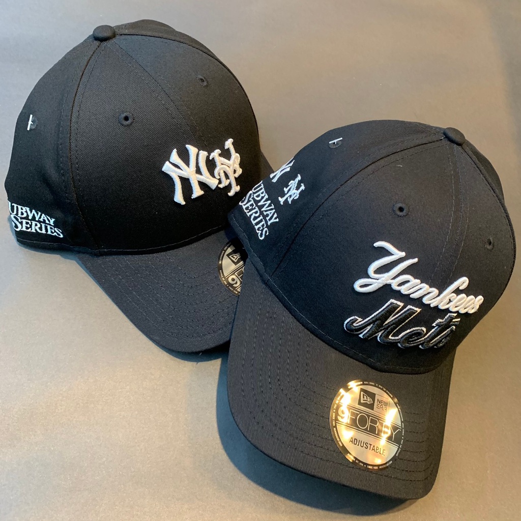 New Era NY Yankees Men´s Fitted Cap - Navy Subway Series 海外 即決-