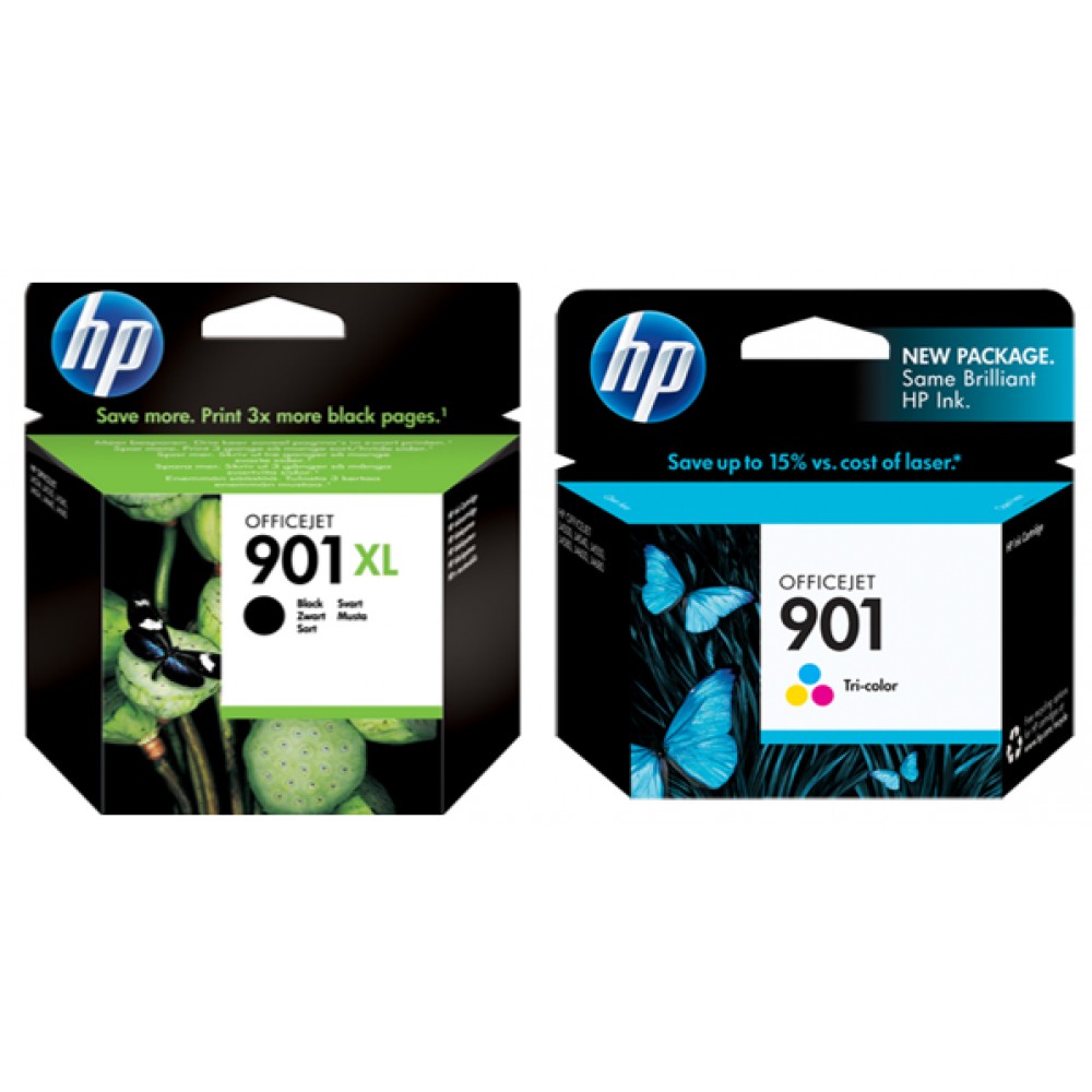 [超級碳粉]含稅 原廠 HP 901 901XL 全新原廠墨水匣 CC654AA C653A 4500 J4660 | 蝦皮購物