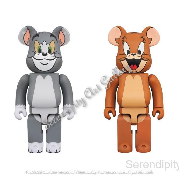 Be@rbrick Tom & Jerry 1000% 組全新未拆| 蝦皮購物