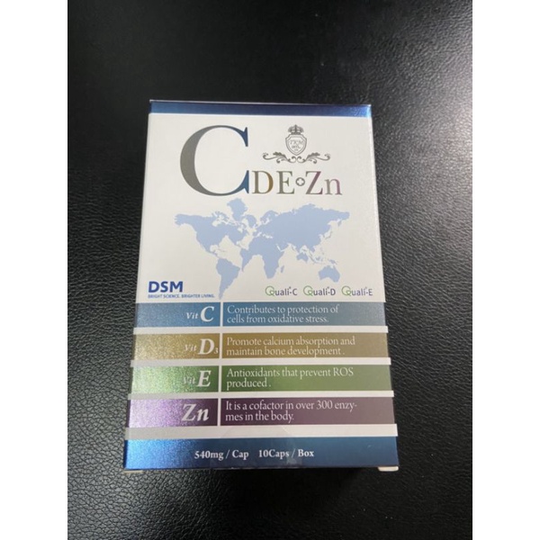 CDE+Zn 維生素CDE+鋅複方膠囊 | 蝦皮購物