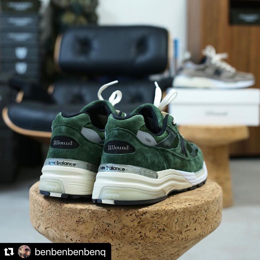 ☆CHIN代購☆ New Balance M992 M992JJ JJJJound 綠美製美國製M992