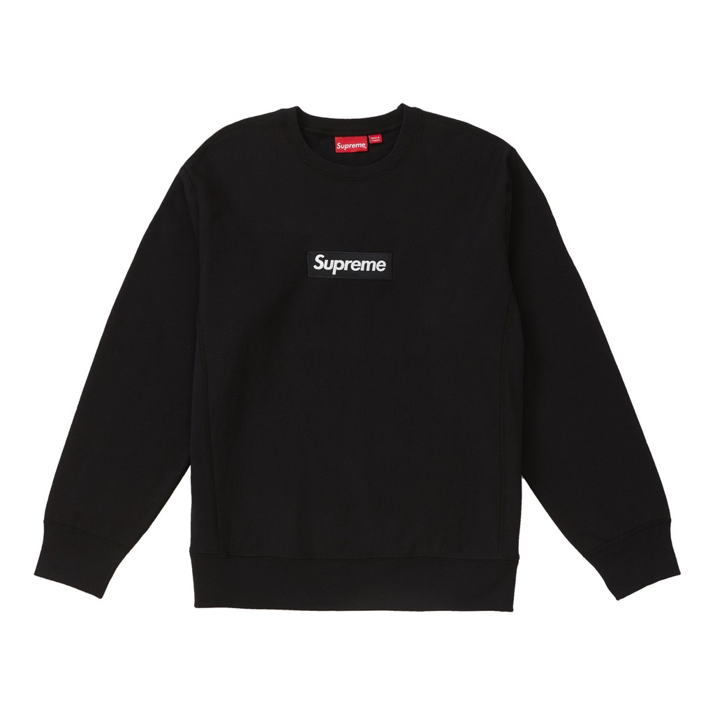 Supreme Box Logo Crewneck Sweatshirt 18FW 灰 黑 藍 白 大學T IMPACT