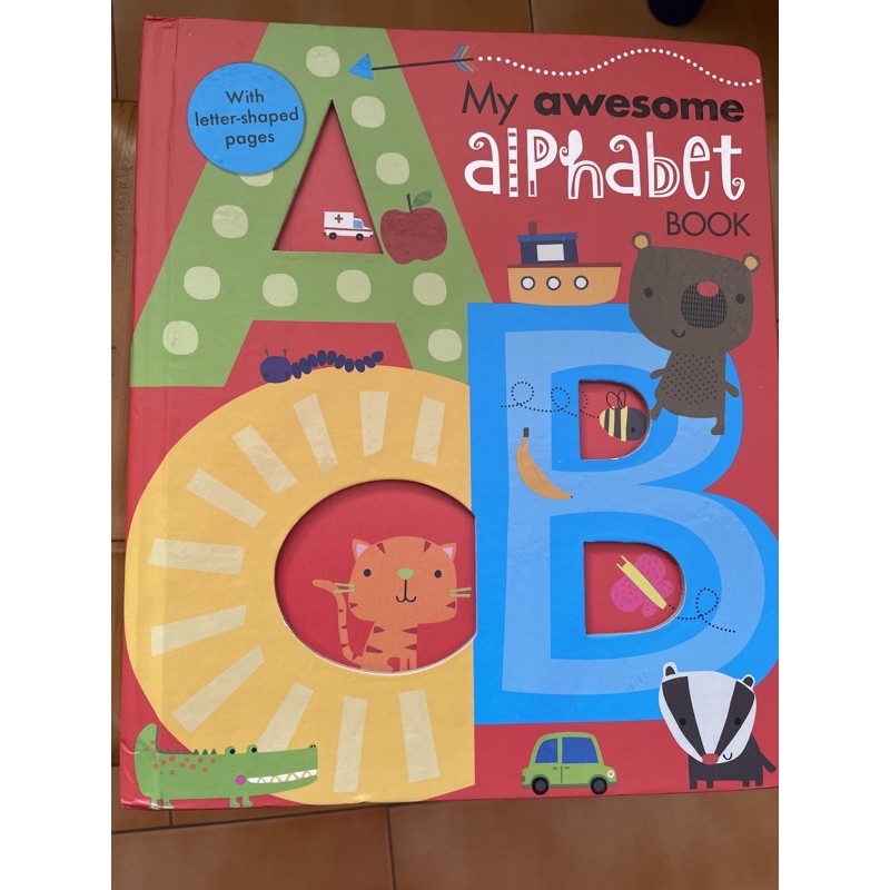 My awesome alphabet book | 蝦皮購物