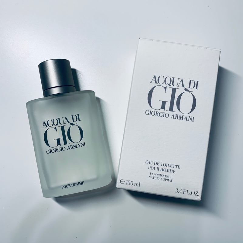 亞曼尼Giorgio Armani Acqua Di GIO 寄情水男士淡香水100ml | 蝦皮購物