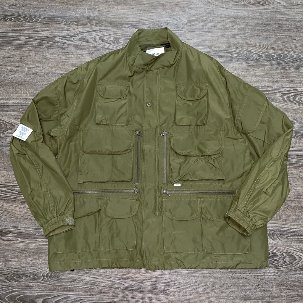 小黑痣認證【二手衣】【 A++ 】WTAPS 20AW MODULAR JACKET NYCO TUSSAH 十口袋外套