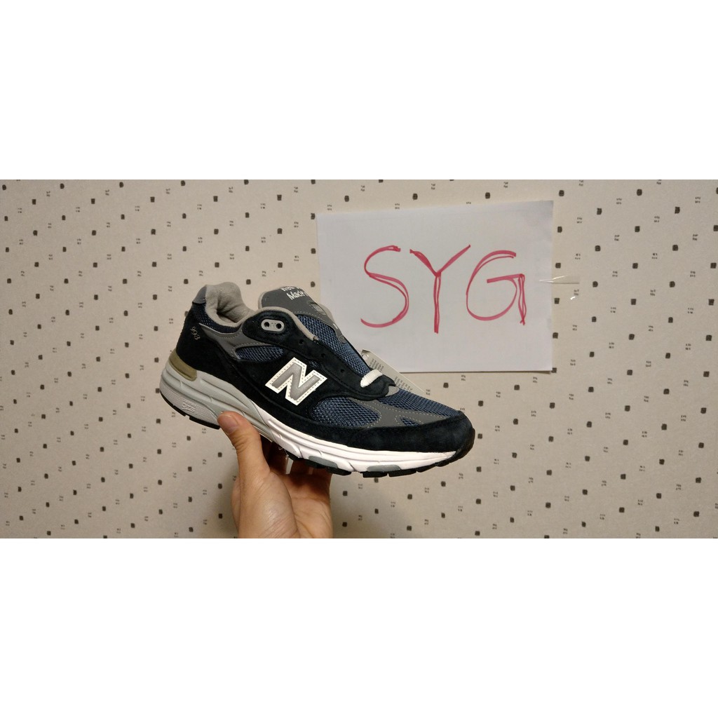 SYG] New Balance 993 22.5,24~26cm 海軍藍美製女鞋wr993nv 990v3