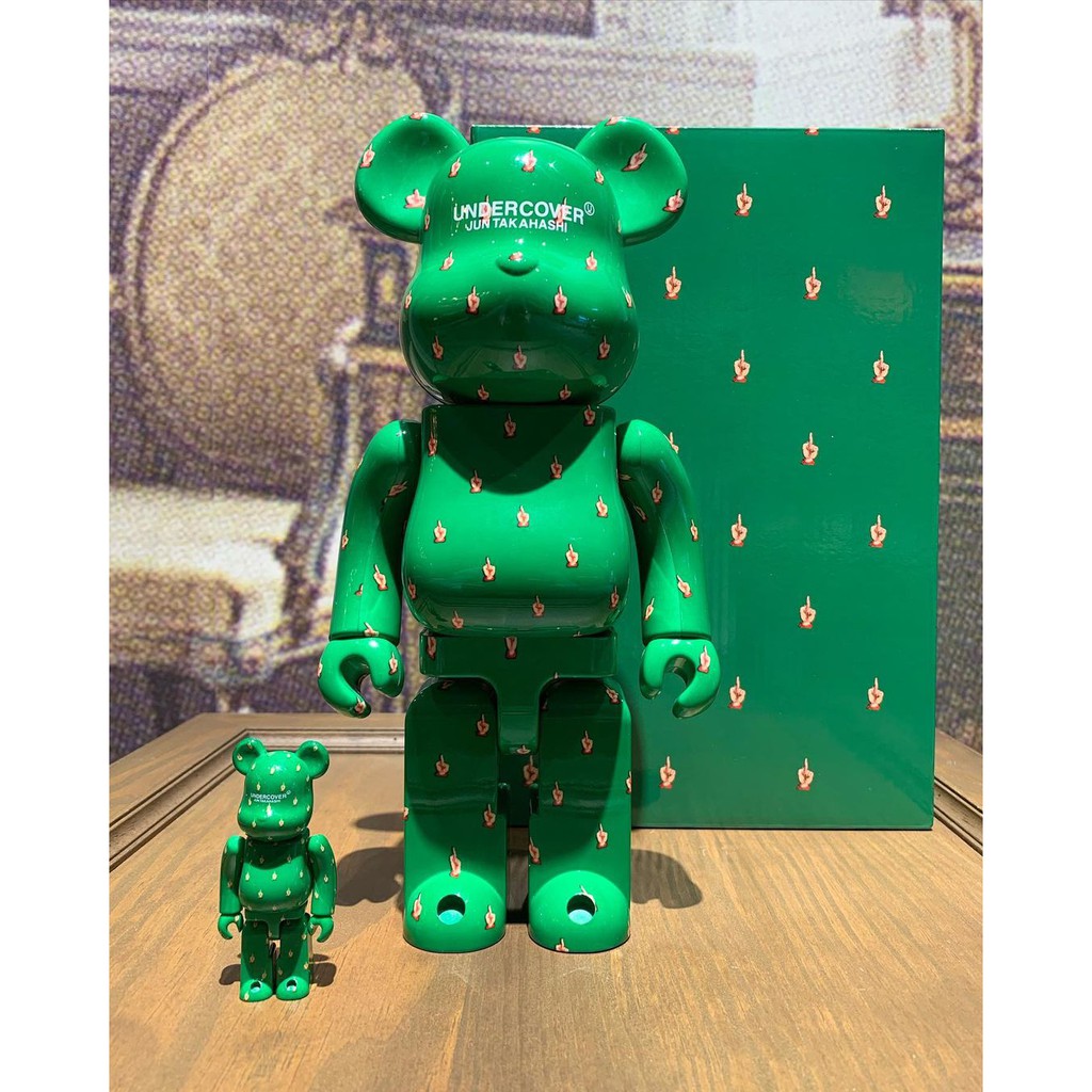 【日貨代購CITY】BE@RBRICK UNDERCOVER 100％ & 400％ CERAMIC UFO 綠 現貨