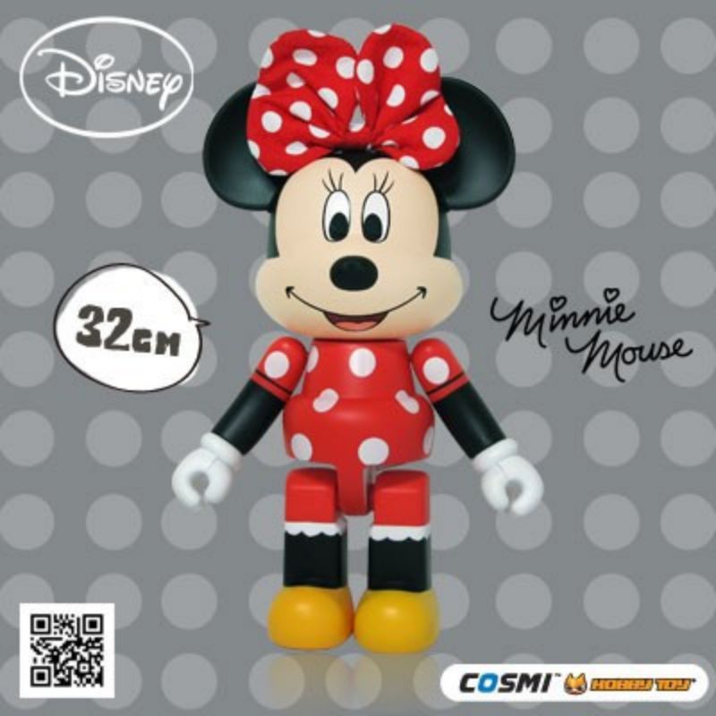 【COSMI】Disney標準米妮Minnie Mouse 4M(32cm) | 蝦皮購物