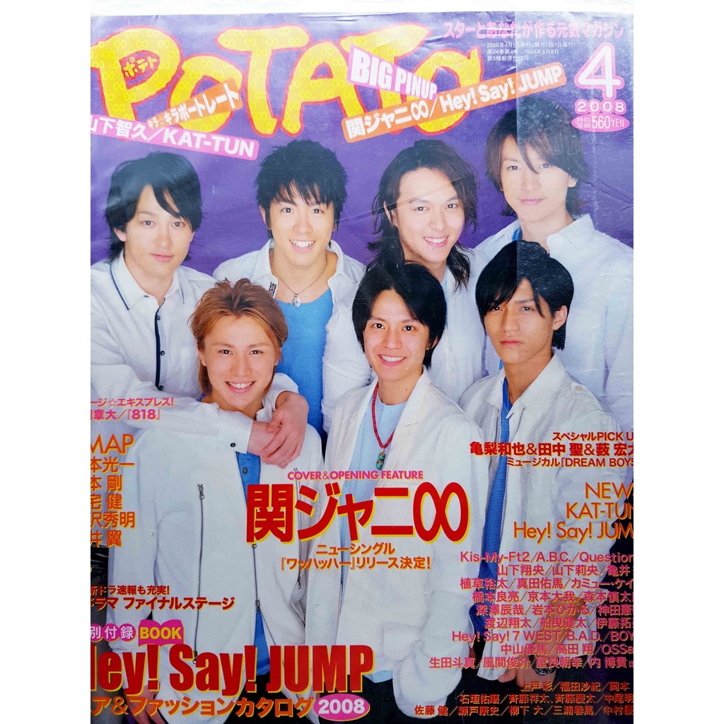 三浦春馬 佐藤健 切り抜き POTATO ポテト 2008年11月号 2ページ