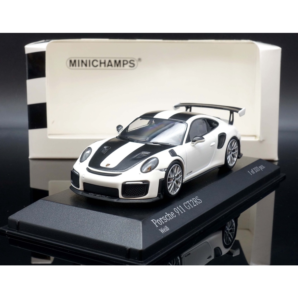 Minichamps1/43 Porsche 911 (991 II) GT2 RS 德國限定白MASH | 蝦皮購物
