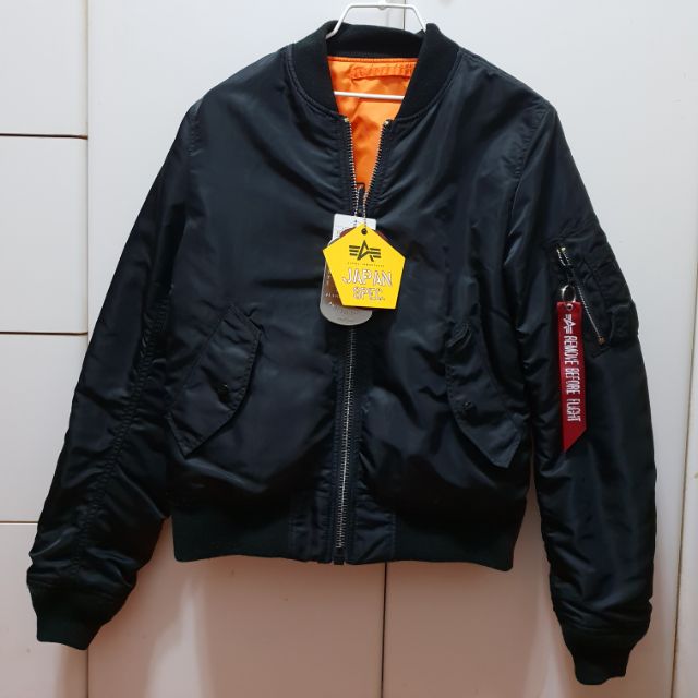 alpha industries ぶ厚い ma-1 2枚 B.G.COLTON