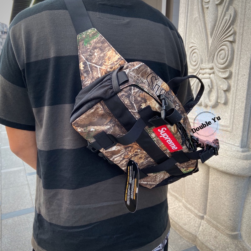 SUPREME FW 19 WAIST BAG 47TH 腰包楓葉迷彩側背經典正品現貨在台