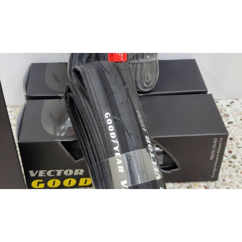 [買外送內]GOODYEAR固特異VECTOR 4SEASONS 700x25C 公路車四季胎