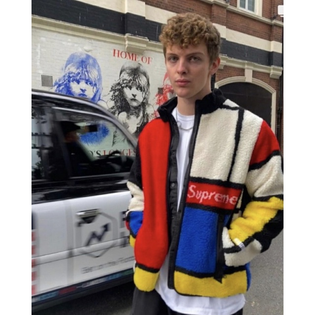 NYF】 預購Supreme FW20 Reversible Colorblocked Fleece Jacket