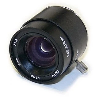 監視器鏡頭 手動光圈 8mm /F1.2 鏡頭 監視器鏡頭 標準型攝影機頭 監視器 含稅開發票