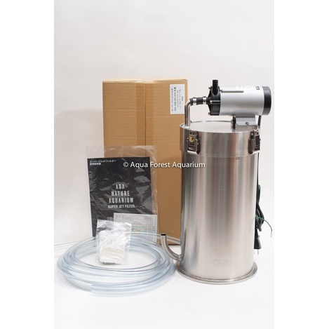 ◎ 水族之森◎ 日本ADA 超強型不鏽鋼圓筒過濾器Super Jet Filter ES