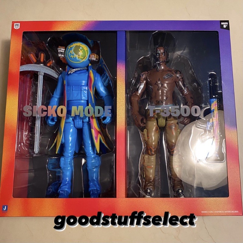 Travis Scott Fortnite Figure toy 公仔玩偶Cactus Jack 小崔正品現貨