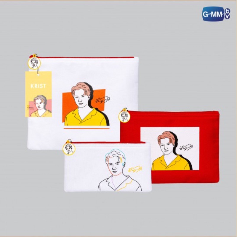 （預訂）GMM PORTRAIT ART SERIES CLUTCH BAG -Krist、Singto、Off、Gun | 蝦皮購物