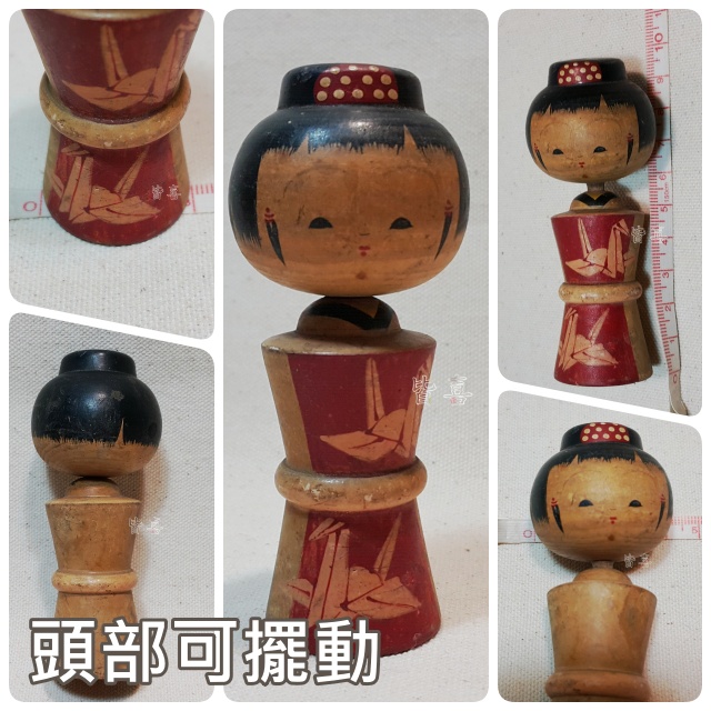 日本收藏品｜小芥子｜木牌子｜木形子｜こけし｜dentō-kokeshi｜木製