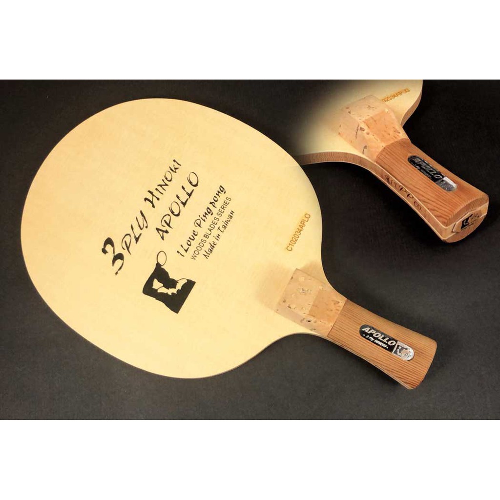 【Pro Pro】APOLLO 3-Ply Cypress Table Tennis racket 桌球拍 | 蝦皮購物