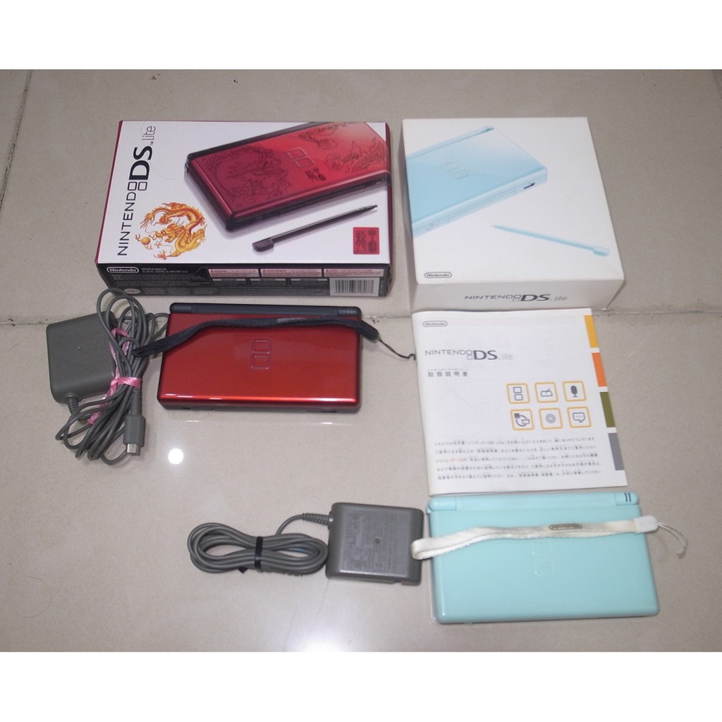 日本原裝 Nintendo DS lite NDSL 主機 盒書齊全 無刮美品 請看說明