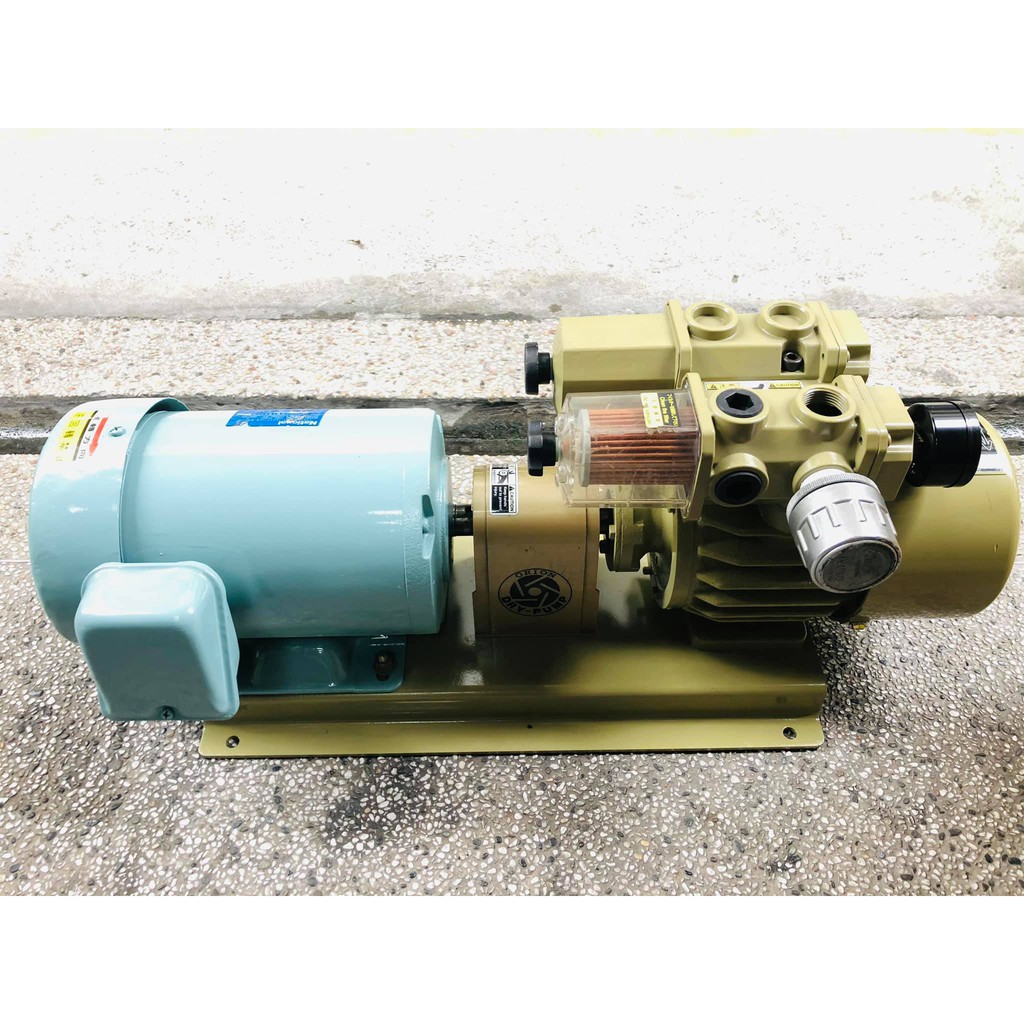 日本ORION DRY PUMP KRX6(2HP)標準型乾式真空幫浦-真空機-印刷機-真空拔罐-真空吸盤-印刷機可用 | 蝦皮購物