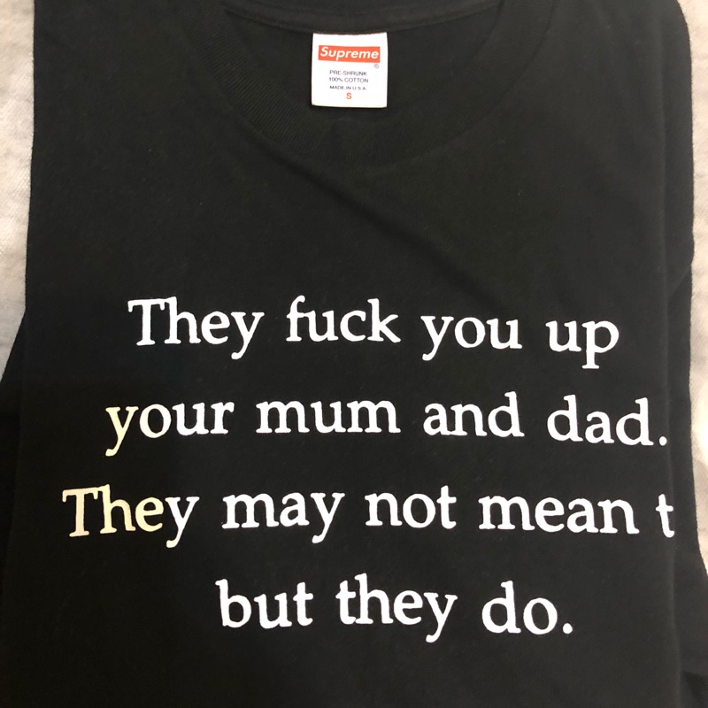 Supreme “they fuck you up” tee | 蝦皮購物