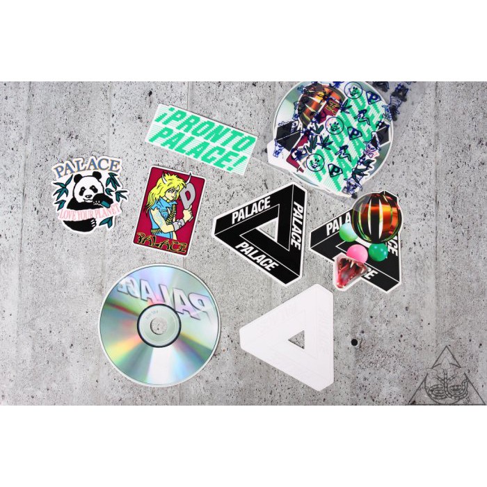 【HYDRA】Palace Summer 2018 Sticker Pack 汪喵星球 三角 CD 貼紙【PLC67】 | 蝦皮購物