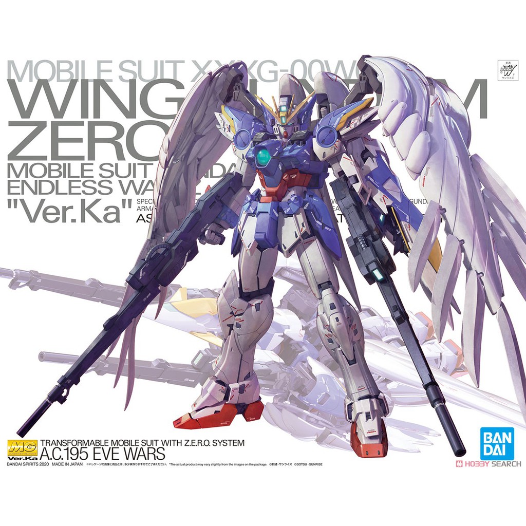 鋼普拉】BANDAI MG 1/100 WING GUNDAM ZERO EW Ver. Ka 飛翼零式鋼彈 