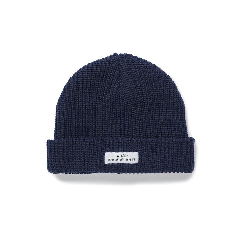 2023SS WTAPS BEANIE 01 CTPL COOLMAX WUT LOGO 刺繡針織毛帽
