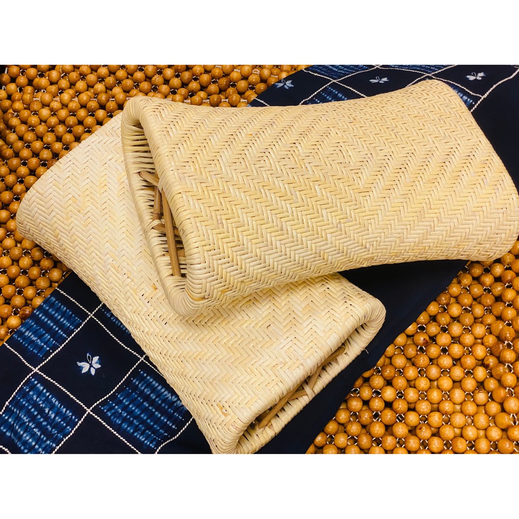 《原鄉緣手工藝》天然密編/精編藤枕~夏季涼爽舒適健康 藤枕頭 密編、透氣、精編簍空、精編元寶－4款 | 蝦皮購物