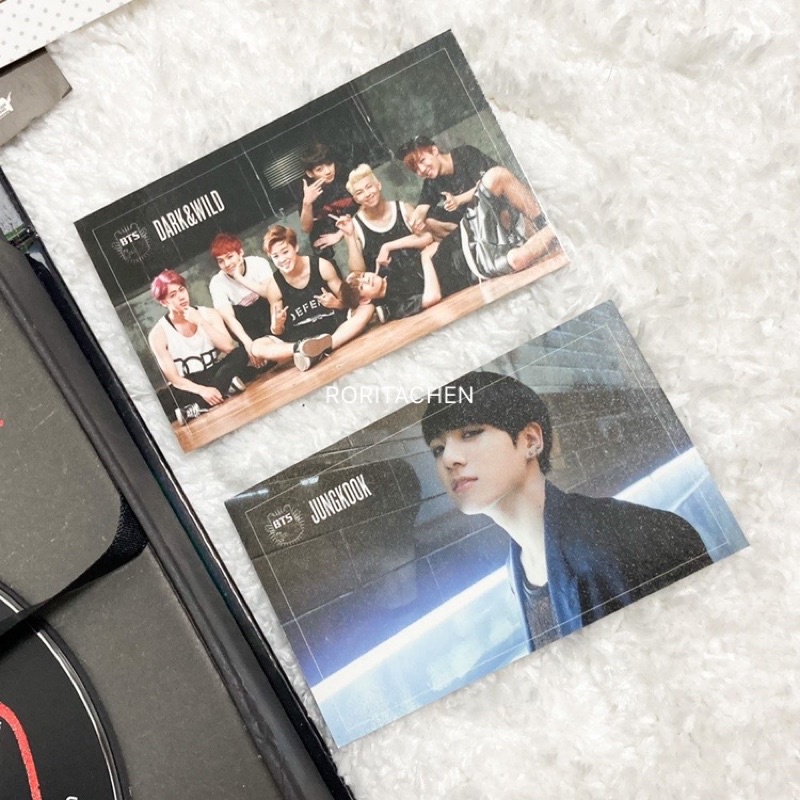 BTS 防彈少年團官方絕版專輯DARK & WILD 柾國小卡專卡團卡| 蝦皮購物
