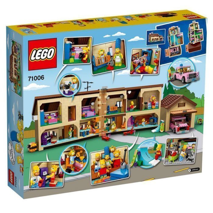 LEGO樂高71006 （全新未拆）The Simpsons House | 蝦皮購物