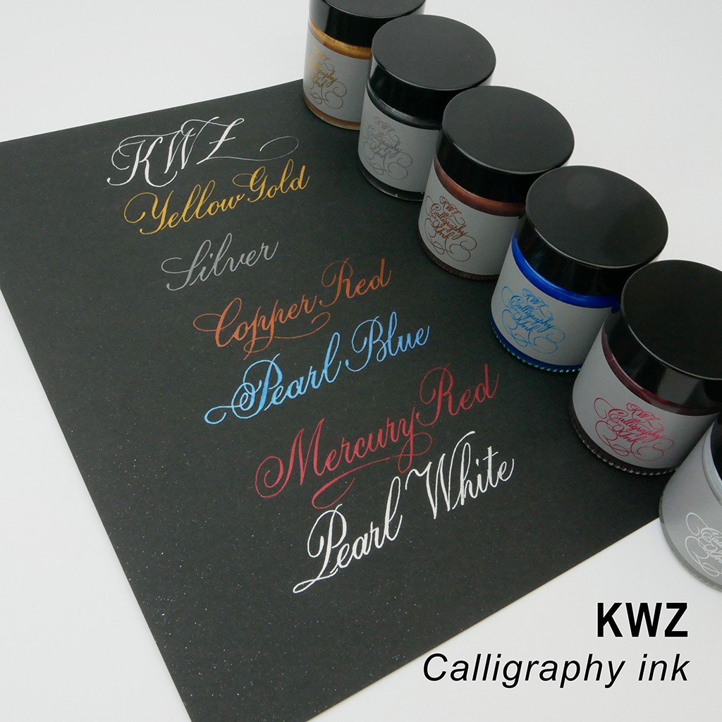 KWZ 沾水筆專用墨水 珠光系列 / KWZ Calligraphy ink | 蝦皮購物