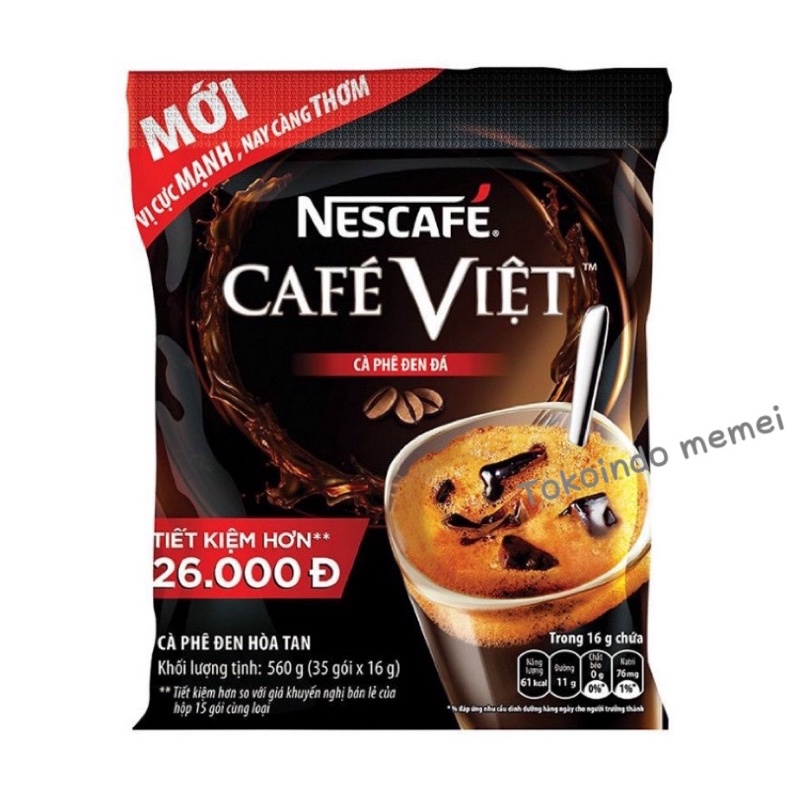 Nescafé Café viet 越南雀巢咖啡三合一 3 in 1 Nescafe 35小包 kopi copi 蝦皮購物