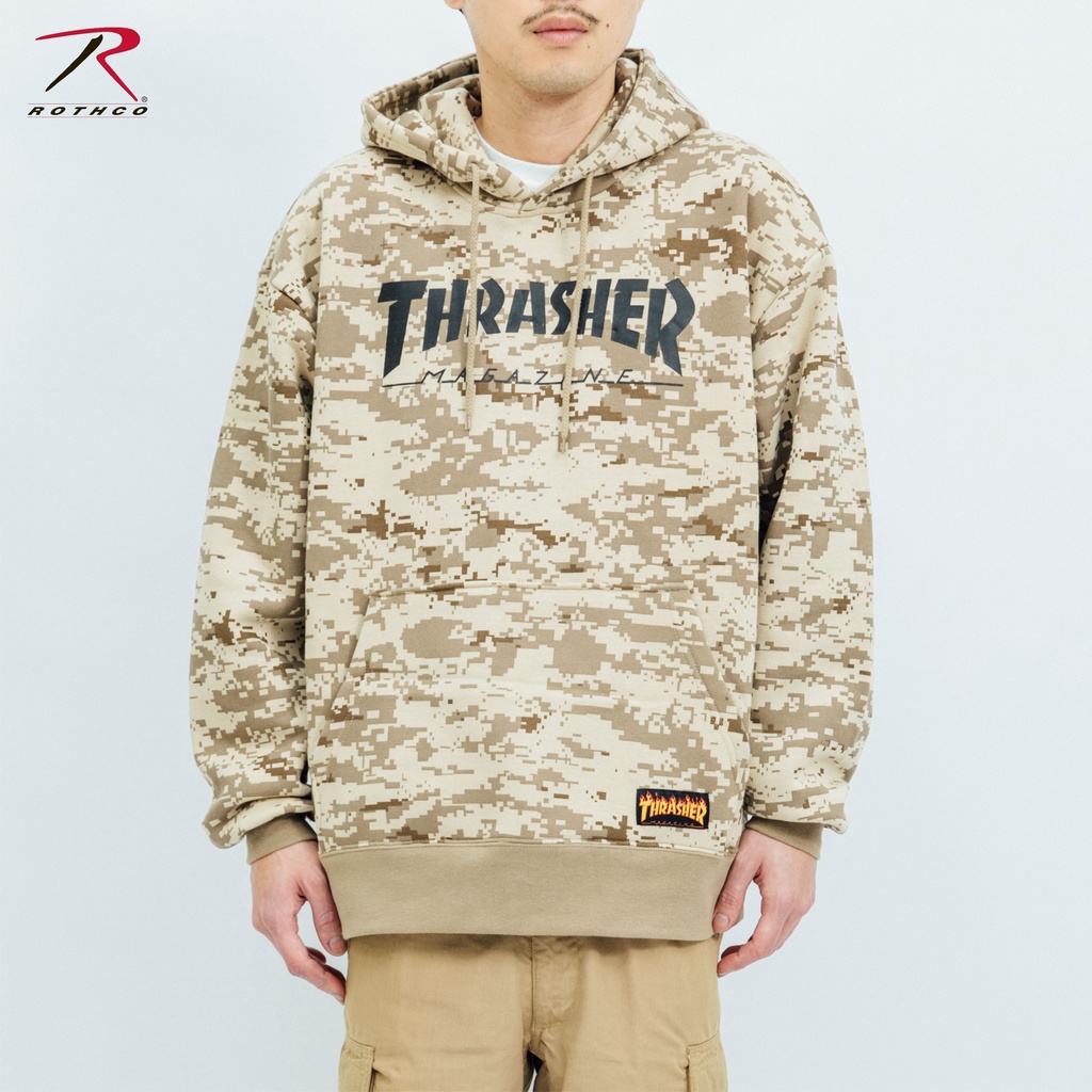 Camo sale thrasher hoodie