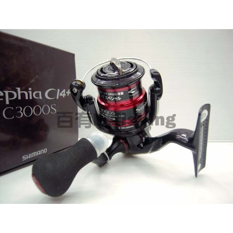 ◎百有釣具◎SHIMANO SEPHIA CI4+ 軟絲路亞捲線器C3000S型/C3000HGS型