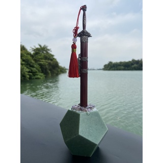 石中劍之天然玉石 青冥劍拆信刀--石中寶劍象徵鎮妖除魔防小人.辦公室必備(台灣在地文創) | 蝦皮購物